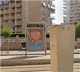 Mupi en Plaza de la Coruña Mupi en Plaza de la Coruña, Playa de San Juan